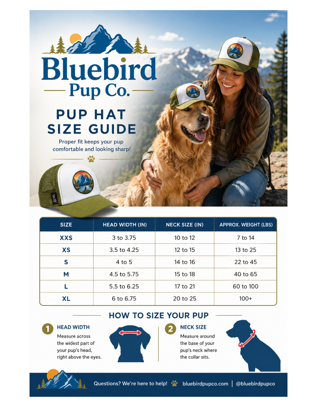 Trucker hat for dogs