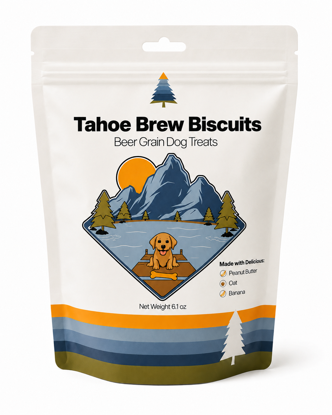 Bag of Tahoe Brew Biscuits